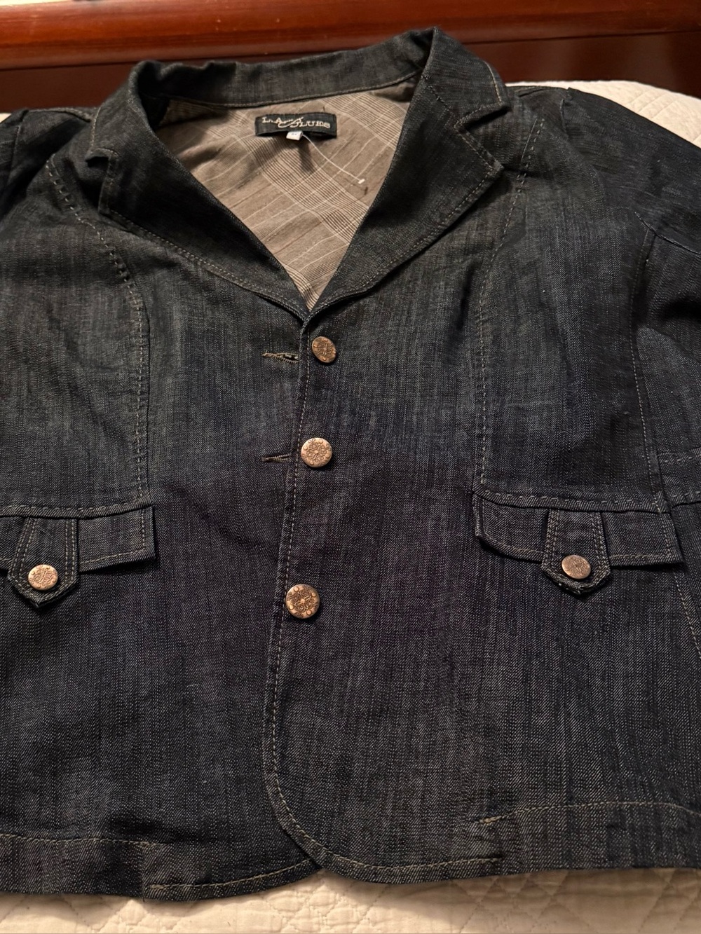 Women Dark Denim Jacket